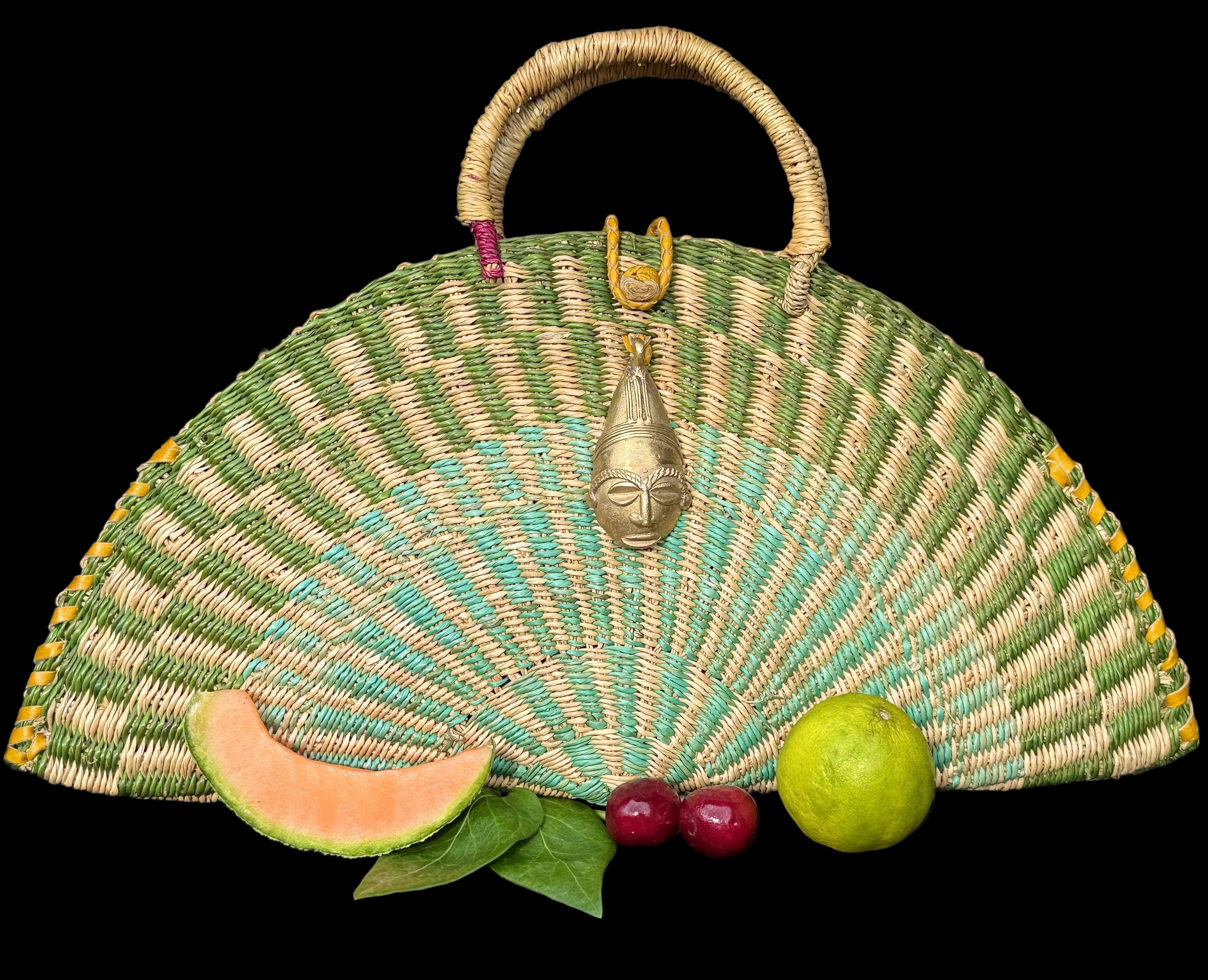 Handwoven Fan Bag