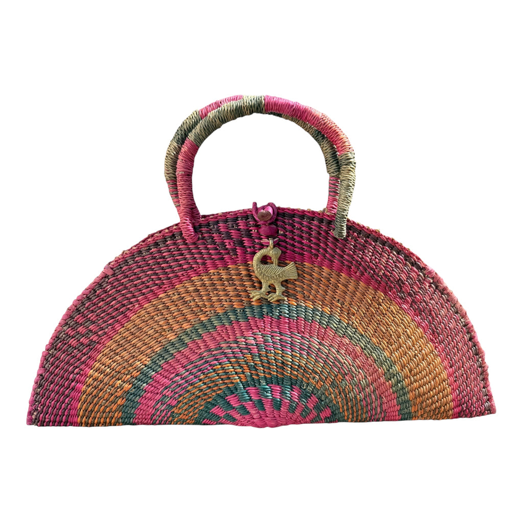 KUSANA Handwoven Bag – Sankofa (Large)
