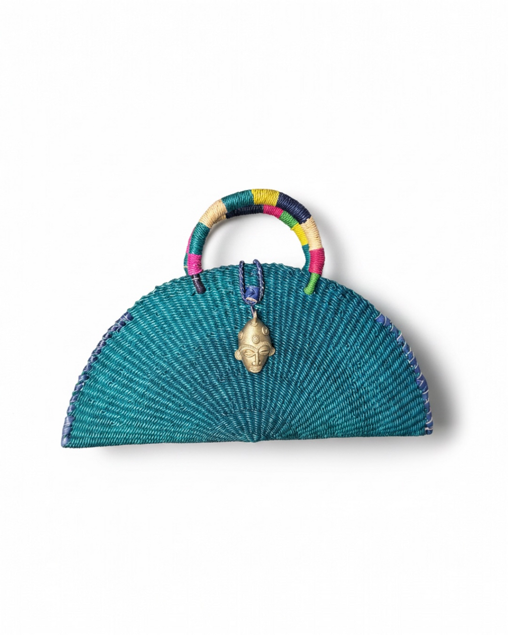 Kusana – Lagoon Handwoven Handbag