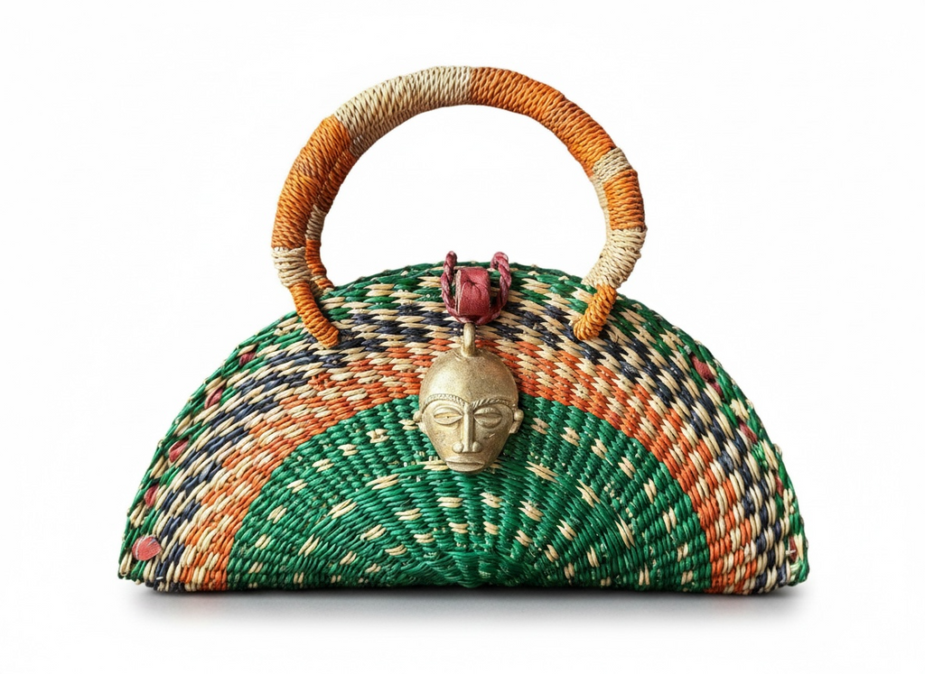 Kusana – Oasis handwoven handbag.