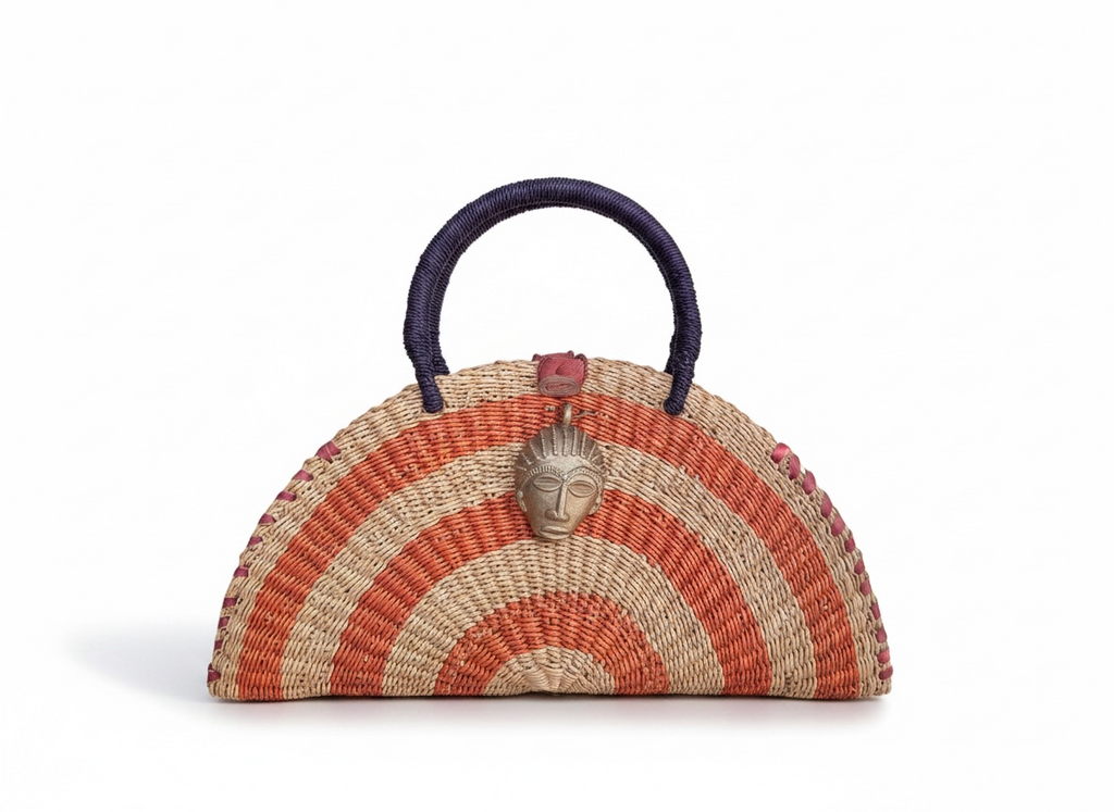 Kusana – Marigold handwoven handbag.