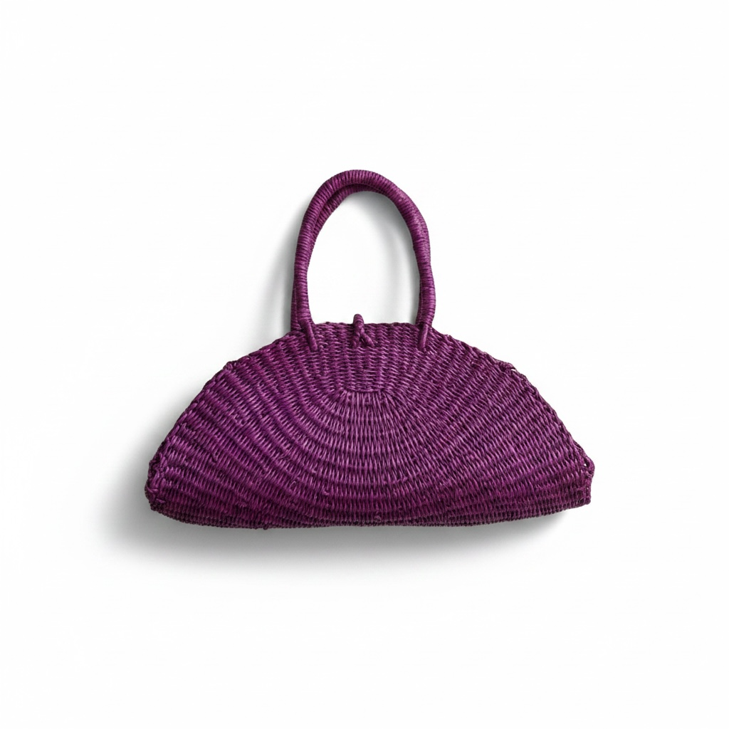 Akua — Violet Muse Handwoven bag.