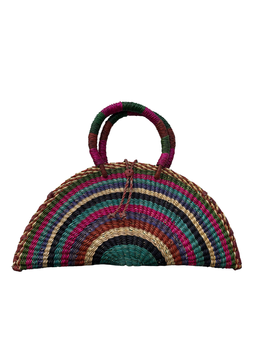 Medium Kusana Handwoven Bag – Jewel Mosaic