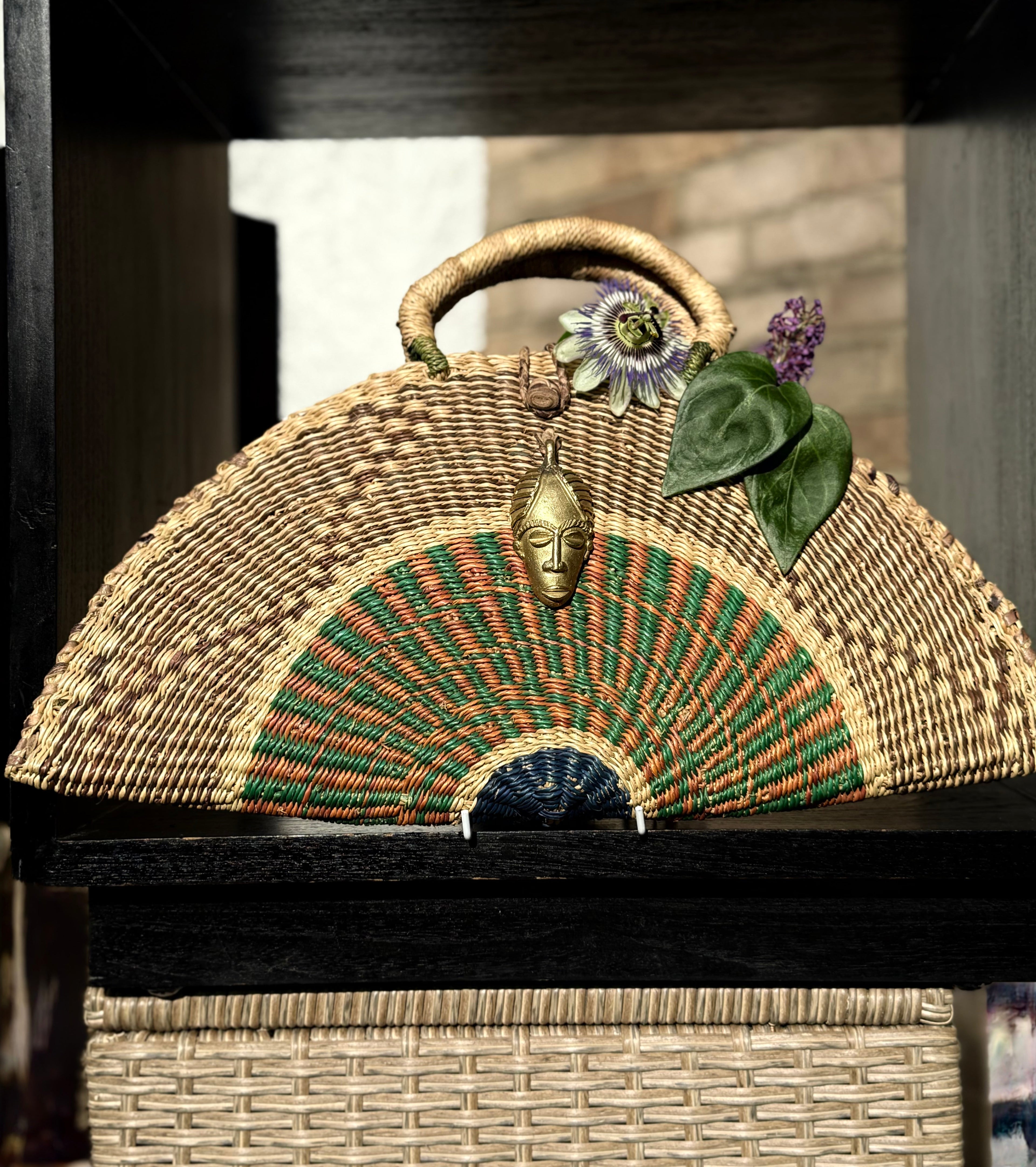 Handwoven Heritage Fan Bag